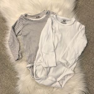 H&M Organic Cotton Onesies